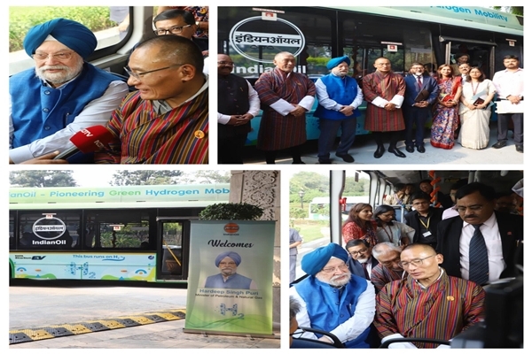 took a ride on the Green Hydrogen Fuel Cell Bus