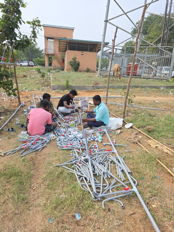 ಭರದಿಂದ ಸಾಗಿದ ಹನುಮಮಾಲ ಕಾರ್ಯಕ್ರಮದ ತೈಯಾರಿ