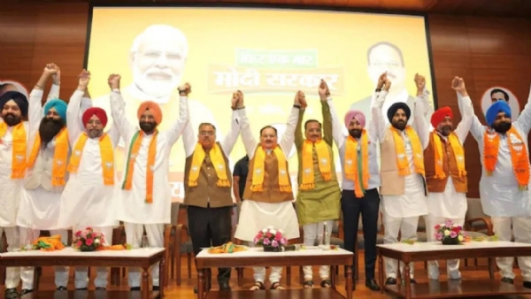 1,500 Sikhs Joins BJP In Delhi Ahead Of Lok Sabha Poll