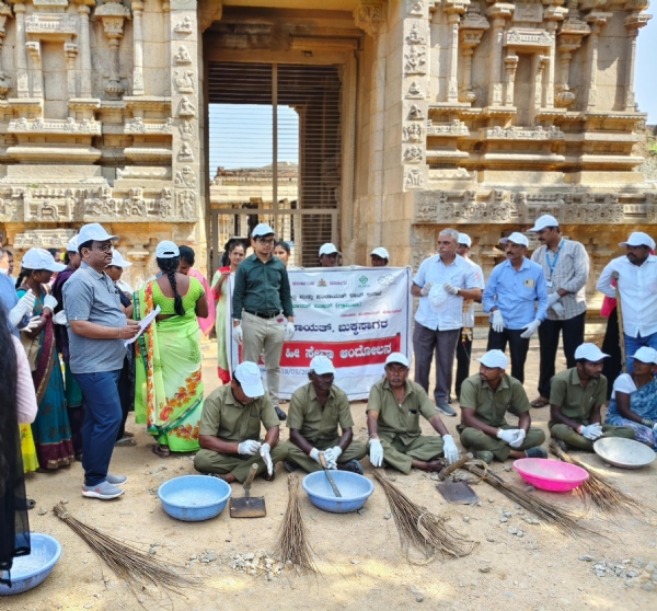 ಸ್ವಚ್ಚತಾ ಹೀ ಸೇವಾ ಆಂದೋಲನಕ್ಕೆ ಜಿಪಂ ಸಿಇಓ ಚಾಲನೆ