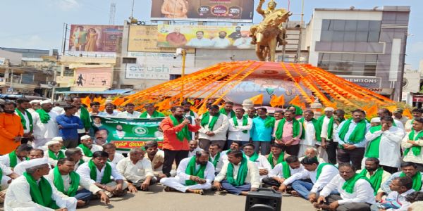 ಮಳೆಯಿಂದ ನಷ್ಟಗೊಂಡ ಸಮಸ್ತ ರೈತರಿಗೆ ಪರಿಹಾರ ನೀಡುವಂತೆ ಆಗ್ರಹ