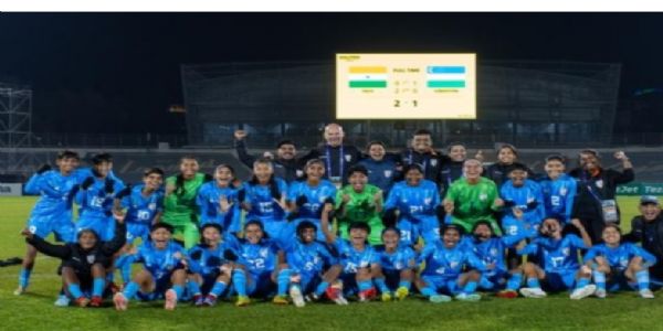 ಇತಿಹಾಸ ನಿರ್ಮಿಸಿದ ಭಾರತೀಯ ಯುವ ಮಹಿಳಾ ಫುಟ್ಬಾಲ್ ತಂಡ
