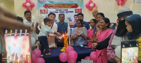 ರಾಯಚೂರು:  ಮಕ್ಕಳಿಗೆ ತಪ್ಪದೆ ಪೋಲಿಯೋ ಲಸಿಕೆ ಹಾಕಿಸಿ ರಾಯಚೂರು:  ಮಕ್ಕಳಿಗೆ ತಪ್ಪದೆ ಪೋಲಿಯೋ ಲಸಿಕೆ ಹಾಕಿಸಿ