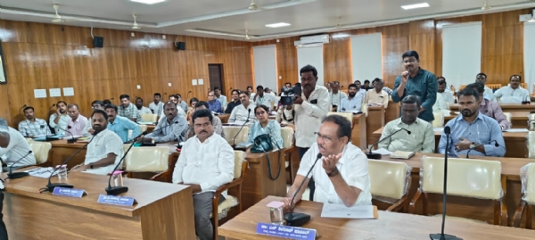 ಬೆಳೆಹಾನಿಗೆ ಪರಿಹಾರ ಸಿಕ್ಕಿಲ್ಲ ಎಂದು ದೂರು ಬಂದರೆ ಕ್ರಮ : ಸಚಿವ ಡಾ.ಶರಣಪ್ರಕಾಶ ಪಾಟೀಲ