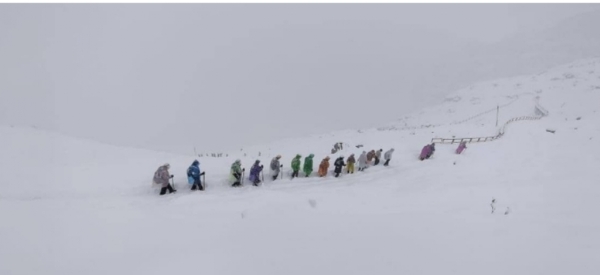 Snow fall