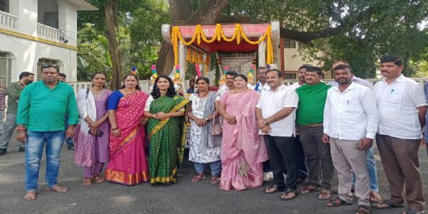 ಹಾಸನದಲ್ಲಿ ಒನಕೆ ಓಬವ್ವ ಜಯಂತಿ