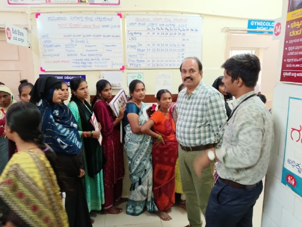 ಗರ್ಭಿಣಿ ಮಹಿಳೆಯರ ಆರೋಗ್ಯ ತಪಾಸಣೆ ನಿರಂತರವಾಗಿರಲಿ: ಡಿಹೆಚ್‍ಓ ಡಾ.ಯಲ್ಲಾ ರಮೇಶ್ ಬಾಬು