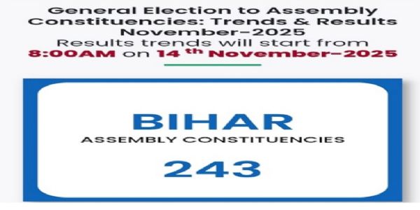 ಬಿಹಾರ ವಿಧಾನಸಭೆಯ 243 ಸ್ಥಾನಗಳ ಮತ ಎಣಿಕೆ ಆರಂಭ