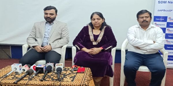 ಹೊಸ ತಂತ್ರಜ್ಞಾನದಿಂದ ಡಿವಿಟಿ ರೋಗಿಗಳಿಗೆ ನಾರಾಯಣ ಹಾರ್ಟ್ ಸೆಂಟರ್ ಯಶಸ್ವಿ ಚಿಕಿತ್ಸೆ