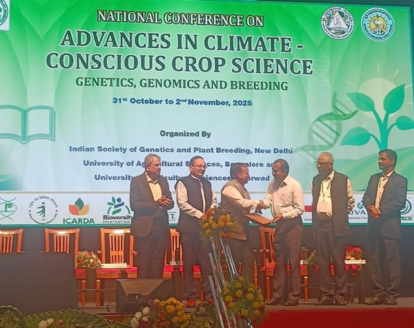 ಡಾ. ತುಷಾರ್ ಕಾಂತಿ ಬೆಹರಾ ಅವರಿಗೆ ಜೀವಮಾನ ಸಾಧನೆ ಪ್ರಶಸ್ತಿ