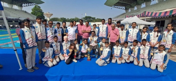 ಬಳ್ಳಾರಿ: ಪ್ಯಾರಾ ಈಜು ಸ್ಪರ್ಧಿಗಳ ಸಾಧನೆ