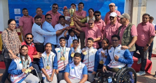 ಬಳ್ಳಾರಿ: ಪ್ಯಾರಾ ಈಜು ಸ್ಪರ್ಧಿಗಳ ಸಾಧನೆ