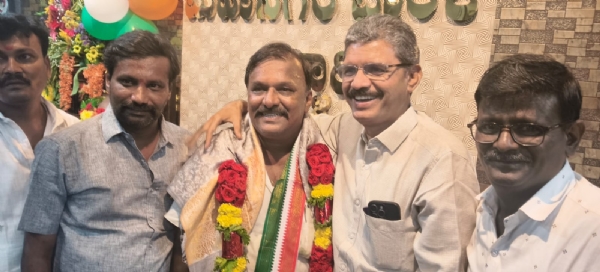 ಬಳ್ಳಾರಿ ಪಾಲಿಕೆಯ ಮೇಯರ್ ಆಗಿ ಪಿ. ಗಾದೆಪ್ಪ ಅಧಿಕಾರ ಸ್ವೀಕಾರ