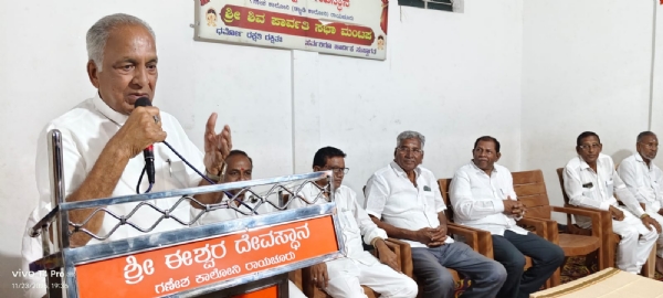 ಭಕ್ತಾದಿಗಳಿಗೆ ಅನುಕೂಲ ಕಲ್ಪಿಸಲು ಧಾರ್ಮಿಕ ಕೇಂದ್ರಗಳಲ್ಲಿ ಹೈಮಾಸ್ ಲೈಟ್ ಅಳವಡಿಕೆ : ಎನ್ಎಸ್ ಬೋಸರಾಜು