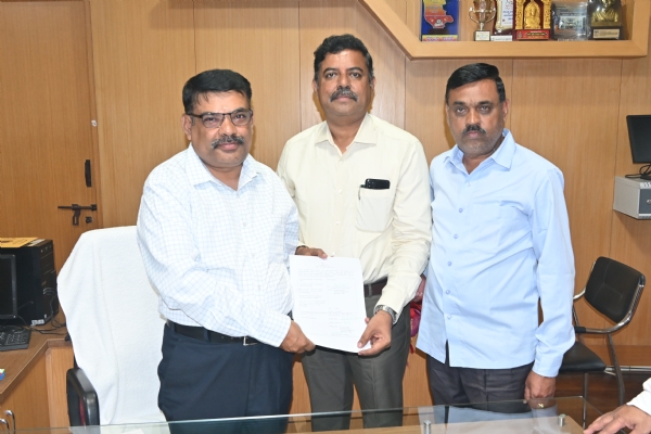 Dr. G.P. Dinesh appointed as the in-charge Registrar of Vishree K.V.