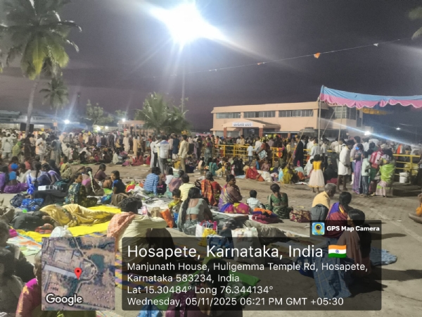 ಹುಲಿಗೆಮ್ಮ ದೇವಸ್ಥಾನದಲ್ಲಿ ಮಮತೆಯ ತೊಟ್ಟಿಲು ಹುಲಿಗೆಮ್ಮ ದೇವಸ್ಥಾನದಲ್ಲಿ ಮಮತೆಯ ತೊಟ್ಟಿಲು