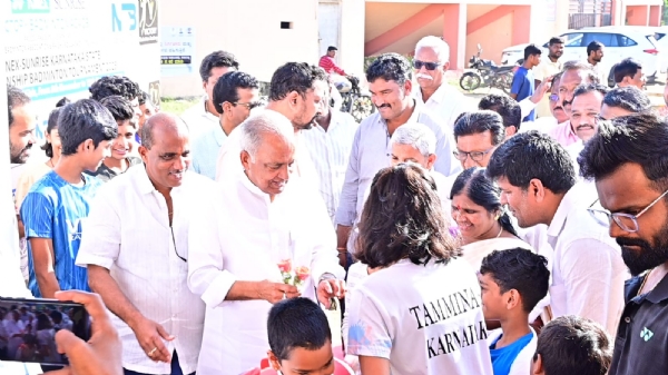 ಮಕ್ಕಳಿಗೆ ಮೊಬೈಲ್ ನೀಡಬೇಡಿ, ಕ್ರೀಡಾ ಮನೋಭಾವ ಬೆಳೆಸಿ- ಎನ್ಎಸ್ ಬೋಸರಾಜು