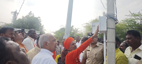 ಸಾರ್ವಜನಿಕ ಸ್ಥಳಗಳಲ್ಲಿ ಹೈಮಾಸ್ ಲೈಟ್ ಅಳವಡಿಕೆಗೆ ಮೊದಲ ಆದ್ಯತೆ : ಎನ್ಎಸ್ ಬೋಸರಾಜು