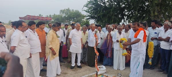 ರೈತರ ಅನುಕೂಲಕ್ಕಾಗಿ ಗ್ರಾಮೀಣ ಭಾಗದ ರಸ್ತೆಗಳ ಅಭಿವೃದ್ಧಿ  : ಎನ್ಎಸ್ ಬೋಸರಾಜು