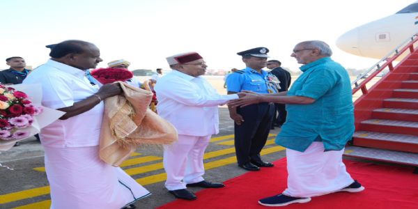 ಉಪರಾಷ್ಟ್ರಪತಿ ಸಿ.ಪಿ. ರಾಧಾಕೃಷ್ಣನ್ ಕರ್ನಾಟಕ ಪ್ರವಾಸ