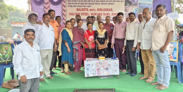 ಕೊಪ್ಪಳ : ಕಾರ್ಖಾನೆ ವಿರೊಧಿ ಹೋರಾಟದಲ್ಲಿ ಕ್ರಿಸ್ಮಸ್