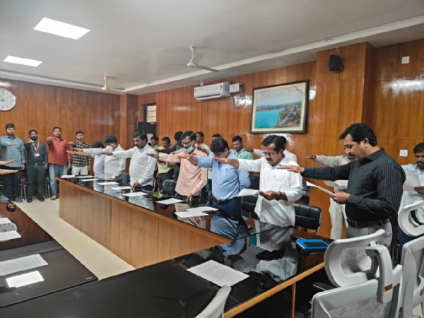 ರಾಯಚೂರು: ಮಾನವ ಹಕ್ಕುಗಳ ಪ್ರತಿಜ್ಞಾವಿಧಿ ರಾಯಚೂರು: ಮಾನವ ಹಕ್ಕುಗಳ ಪ್ರತಿಜ್ಞಾವಿಧಿ