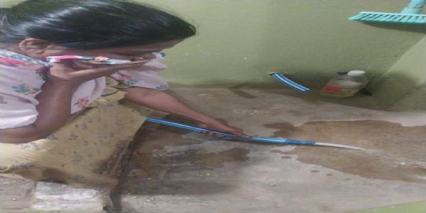 ಬಳಕೆ ನೀರಿನೊಂದಿಗೆ ಕೊಳಚೆ ನೀರು ಪೂರೈಕೆ