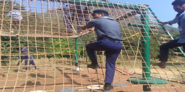 ಬಳ್ಳಾರಿಯ ವಿದ್ಯಾರ್ಥಿಗಳಿಗೆ ಸಂಡೂರು ಸಮೀಪದ ಯಶವಂತನಗರದಲ್ಲಿ ಚಾರಣ