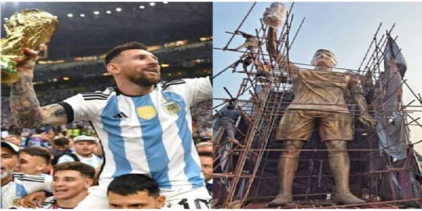 ಕೋಲ್ಕತ್ತಾದಲ್ಲಿ ಮೆಸ್ಸಿಗೆ ಭರ್ಜರಿ ಸ್ವಾಗತ