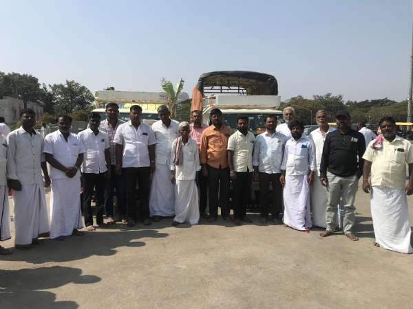 ಕೊಪ್ಪಳ ಶ್ರೀಮಠದ ದಾಸೋಹಕ್ಕೆ ಧಾನ್ಯ ಅರ್ಪಣೆ