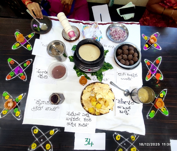 ಸಿರಿಧಾನ್ಯ ಖಾದ್ಯಗಳ ಬಗ್ಗೆ ಮಕ್ಕಳಿಗೆ ತಿಳಿಸಿ - ಜಿ.ಡಿ ಕೃಷ್ಣಮೂರ್ತಿ ಸಿರಿಧಾನ್ಯ ಖಾದ್ಯಗಳ ಬಗ್ಗೆ ಮಕ್ಕಳಿಗೆ ತಿಳಿಸಿ - ಜಿ.ಡಿ ಕೃಷ್ಣಮೂರ್ತಿ