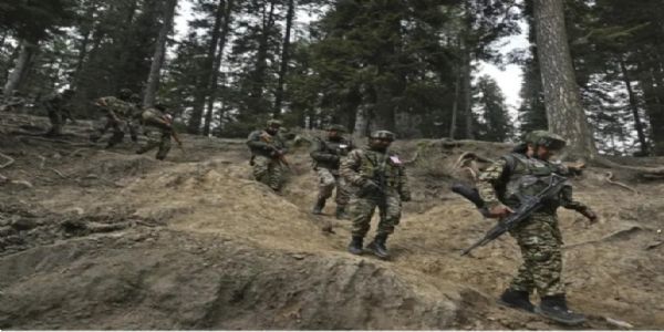 ಉಧಂಪುರ ಅರಣ್ಯ ಪ್ರದೇಶದಲ್ಲಿ ಭಯೋತ್ಪಾದಕರಿಗಾಗಿ ಶೋಧ