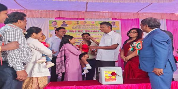 ಮಕ್ಕಳ ಸರ್ವಾಂಗಿಣ ಬೆಳವಣಿಗೆಗೆ ಪೊಲಿಯೊ ಲಸಿಕೆ ಹಾಕಿಸಿ : ಸಚಿವ ಸತೀಶ ಜಾರಕಿಹೊಳಿ