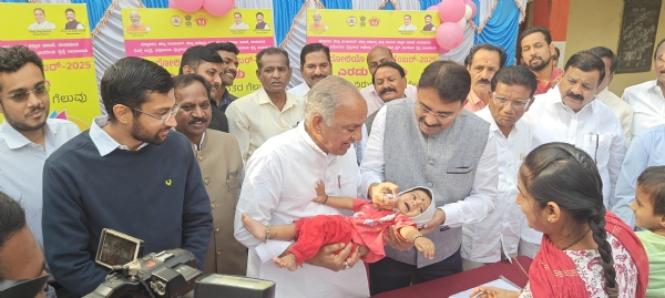 ಪೋಲಿಯೋ ಮುಕ್ತ ದೇಶದ ಕನಸು ನನಸಾಗಿಸಲು ಲಸಿಕೆ ಹಾಕಿಸಿ: ಎನ್ ಎಸ್ ಬೋಸರಾಜು ಸಲಹೆ