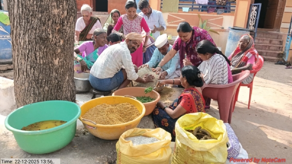 ಗವಿಮಠದ ಮಹಾದಾಸೋಹಕ್ಕೆ   10ಕ್ವೀಂಟಲ್ ಹುಣಸೆ ಚಟ್ನಿ