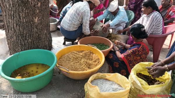 ಗವಿಮಠದ ಮಹಾದಾಸೋಹಕ್ಕೆ   10ಕ್ವೀಂಟಲ್ ಹುಣಸೆ ಚಟ್ನಿ