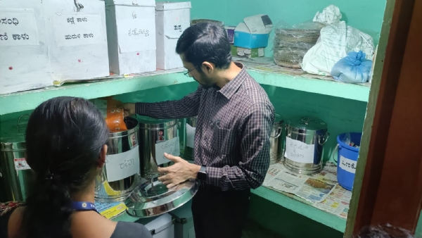 ಸರ್ಕಾರಿ ಬಾಲಮಂದಿರ, ದತ್ತು ಸ್ವೀಕಾರ ಕೇಂದ್ರಕ್ಕೆ  ಜಿಲ್ಲಾಧಿಕಾರಿಗಳ ದಿಢೀರ್ ಭೇಟಿ