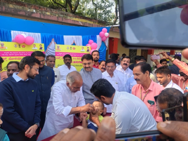 ರಾಯಚೂರು ಜಿಲ್ಲೆಯಲ್ಲಿ ಪಲ್ಸ್ ಪೋಲಿಯೋ ಶೇ.100.01 ರಷ್ಟು ಸಾಧನೆ