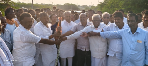ನುಗುಡೋಣಿ- ಎನ್ ಹೊಸೂರು ಸಂಪರ್ಕಿಸುವ ಹಳ್ಳಕ್ಕೆ 2 ಕೋಟಿ ರೂ ವೆಚ್ಚದಲ್ಲಿ ಸೇತುವೆ