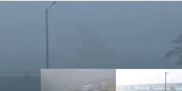 ದೆಹಲಿಯಲ್ಲಿ ದಟ್ಟ ಮಂಜು ; ಇಂಡಿಗೋ–ಏರ್ ಇಂಡಿಯಾ ವಿಮಾನ ಸಂಚಾರದಲ್ಲಿ ವಿಳಂಬ