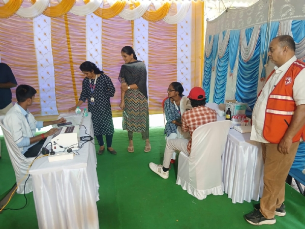 ಬಳ್ಳಾರಿ : ರೆಡ್‍ಕ್ರಾಸ್‍ನಿಂದ ಮೆಗಾ ಆರೋಗ್ಯ ಮೇಳ