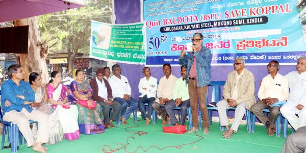 ತುಂಗಭದ್ರ ನದಿ ಚರಂಡಿಯಾಗಿ ಪರಿವರ್ತನೆ : ರಹಮತ್ ತರೀಕೆರೆ