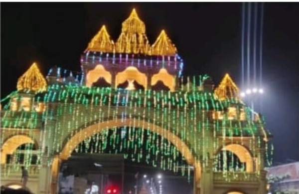 ಕೊಪ್ಪಳ : ಗವಿಮಠದ ಜಾತ್ರೆ : ದೀಪಾಲಂಕಾರ