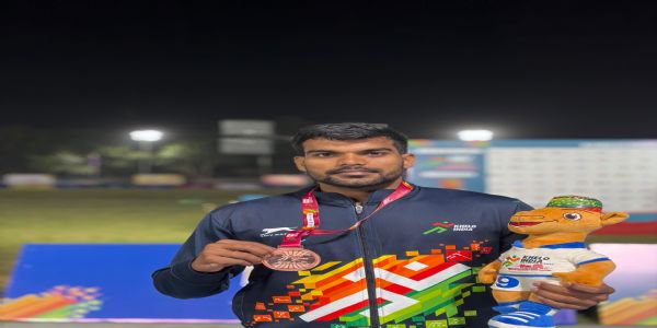 ಖೇಲೊ ಇಂಡಿಯಾ ಯುನಿವರ್ಸಿಟಿ ಗೇಮ್ಸ್ ; ಲೊಕೇಶ್ ರಾಥೋಡ್‍ಗೆ ಕಂಚಿನ ಪದಕ