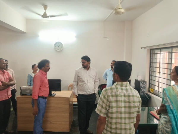 ರಾಯಚೂರು ತಾಪಂ ಕಚೇರಿಗೆ ಜಿಪಂ ಸಿಇಓ ದಿಢೀರ್ ಭೇಟಿ