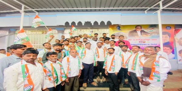ಕಾಂಗ್ರೆಸ್ ಪಕ್ಷ ಸೇರಿದ ಭಾಲ್ಕಿ ಬಿಜೆಪಿ ಮುಖಂಡರು