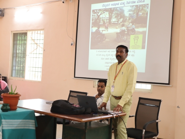 ಬೆನ್ನುಹುರಿ ಅಪಘಾತ ನಿರ್ವಹಣೆ ಅರಿವು ಮುಖ್ಯ: ಡಿಎಚ್‍ಓ ಡಾ.ಶಂಕರನಾಯ್ಕ