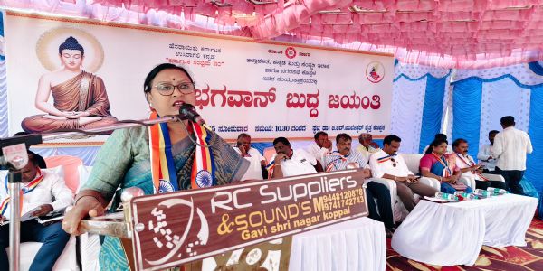 ಶಾಂತಿ, ಸಮಾನತೆ, ಏಕತೆಗಾಗಿ ಹೋರಾಡಿದವರು ಬುದ್ದ- ಶಾಸಕ ಕೆ. ರಾಘವೇಂದ್ರ ಹಿಟ್ನಾಳ