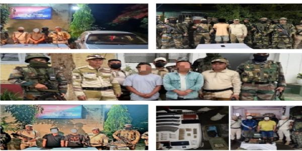 ಮಣಿಪುರದಲ್ಲಿ 7 ಉಗ್ರರ ಬಂಧನ ; ಅಪಾರ ಪ್ರಮಾಣದ ಶಸ್ತ್ರಾಸ್ತ್ರ ವಶ