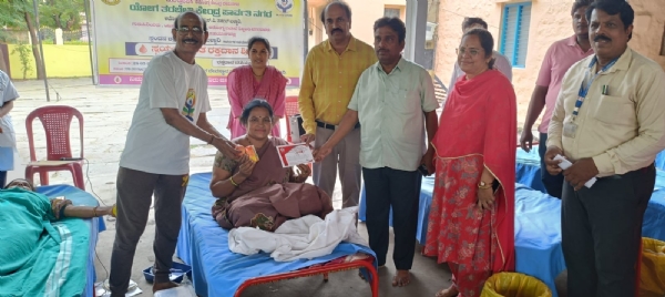 ರಕ್ತದಾನದಿಂದ ಜೀವ ಉಳಿಸಬಹುದು: ಡಿಹೆಚ್ಒ ಡಾ.ಯಲ್ಲಾ ರಮೇಶ್ ಬಾಬು